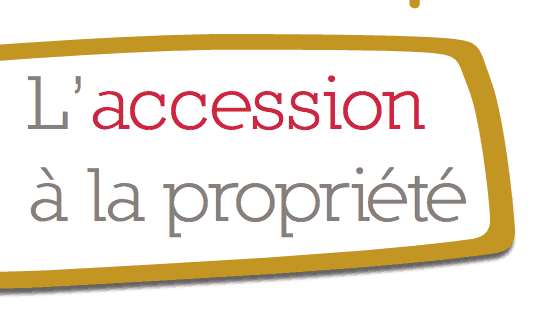 accession à la propriété