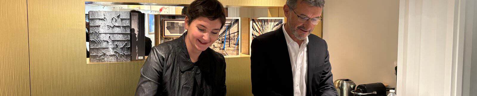 signature d'un contrat